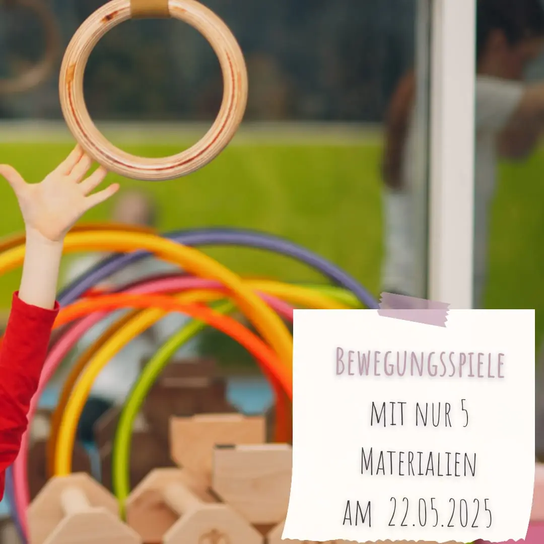 Workshop "20 Bewegungsspiele mit nur 5 Materialien"
